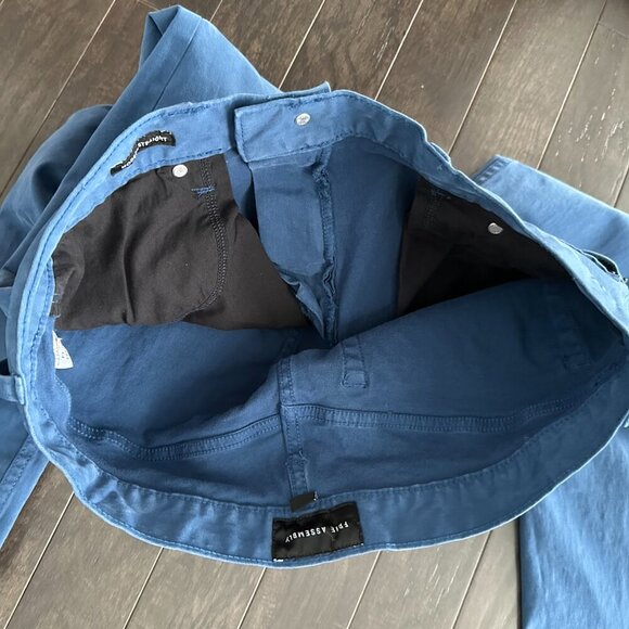 Free Assembly Light Blue Men's 34W x 32L Chino Pants - Picture 4 of 13